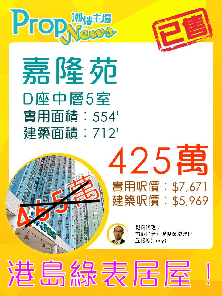 property-paper-sold-lg151130嘉隆苑