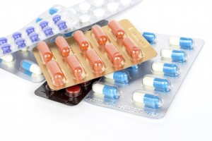 Many pills and tablets Medicine for healthy
